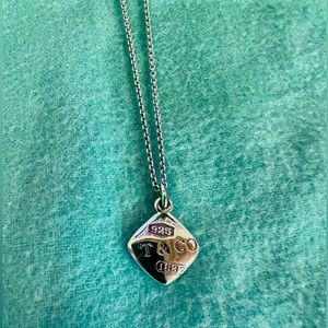 Tiffany & Co. 1837 Sterling Silver 16” Pendant